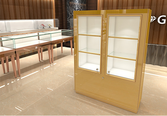 玻璃陈列展示柜 靠墙柜子展示柜 玻璃橱窗柜