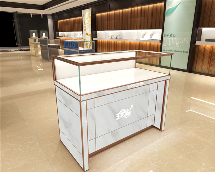 珠宝首饰展示柜台L款-01