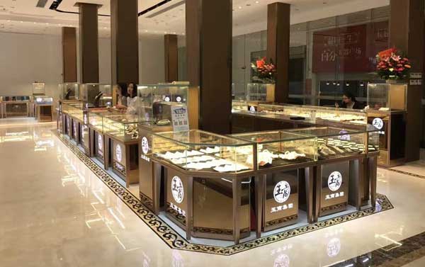 金银首饰展柜设计这样做，提升珠宝店档次!