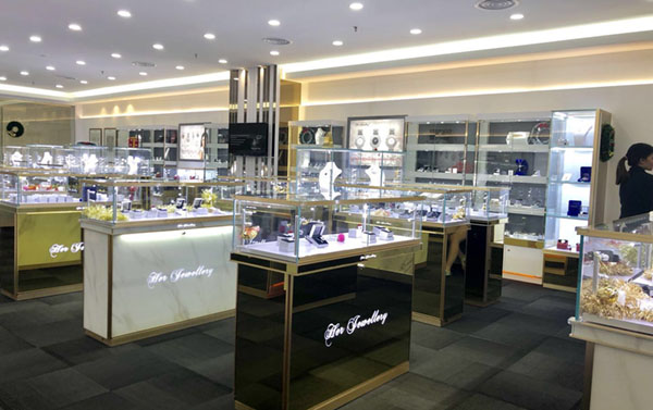 【客户反馈】Her Jewellry—玻璃珠宝柜台首饰饰品展柜展示柜